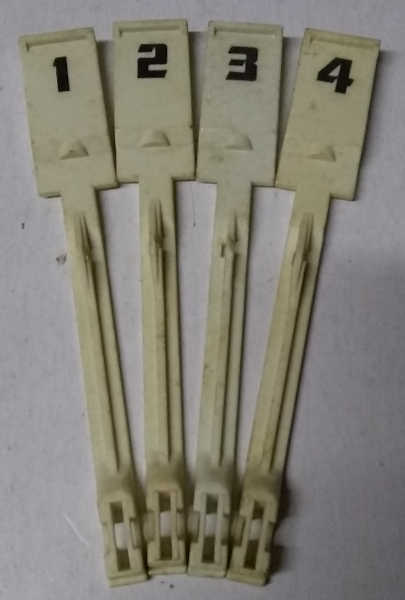 Bally Centaur / Centaur II Partial Drop Target Set Bally Centaur / Centaur II Partial Drop Target Set