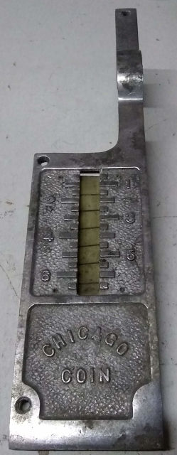 (image for) Chicago Coin Metal Shooter Gauge - Used