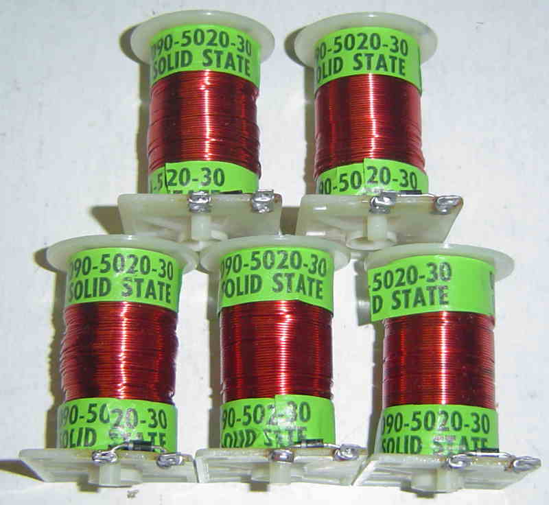 (image for) Data East 090-5020-30 Coil 5-Pack - NOS