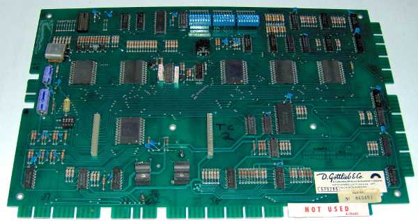 (image for) Gottlieb System 1 CPU Board (Pot Luck) - Used