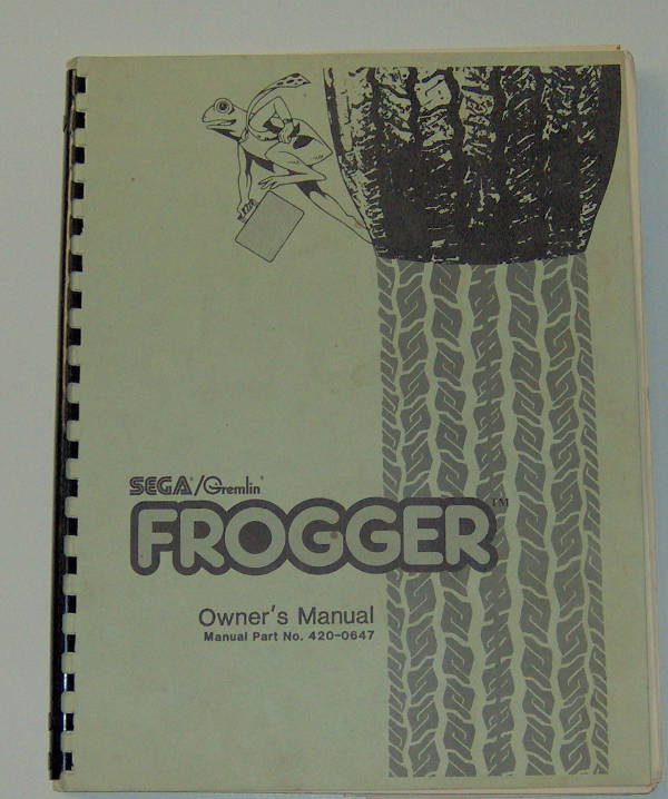 (image for) Sega / Gremlin Frogger Owner's Manual