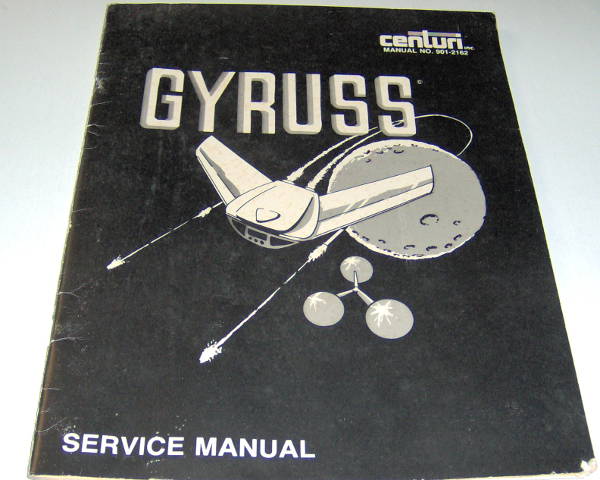 (image for) Centuri Gyruss Service Manual