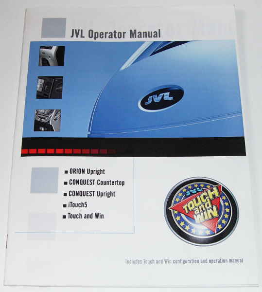 (image for) JVL Corporation JVL Operator Manual