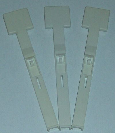 (image for) Alvin G. White Drop Target Plastic - NOS (3 pk.) - Click Image to Close
