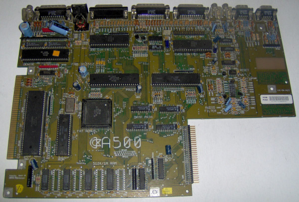 Amiga (Commodore) A500 Main Board - Untested