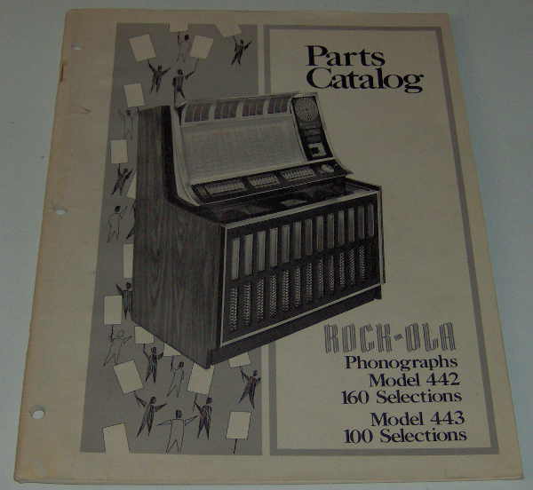 (image for) Rockola Models 442 / 443 Parts Catalog - Click Image to Close