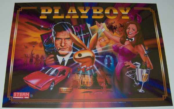 (image for) Stern Playboy Translite - NOS - Click Image to Close