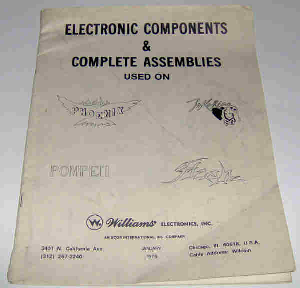 (image for) Williams Electronic Components & Complete Assemblies - Click Image to Close