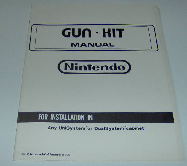 (image for) Nintendo Gun Kit Manual - Click Image to Close