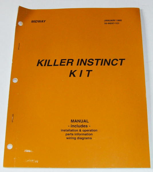 (image for) Midway Killer Instinct Kit - Click Image to Close