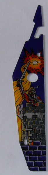 (image for) Williams Medieval Madness Plastic - Used