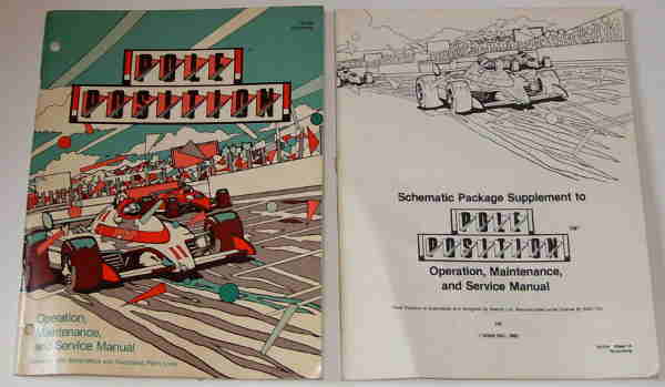(image for) Atari Pole Position Operation, Maintenance and Service Manual - Click Image to Close