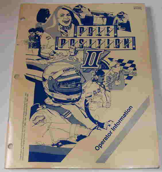 (image for) Atari Pole Position II Operators Manual