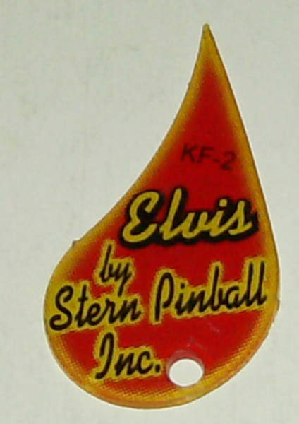 (image for) Stern Elvis Key Tag/Fob - Click Image to Close