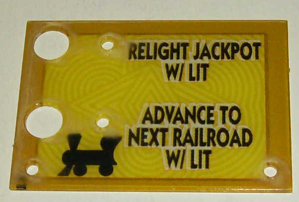 (image for) Stern Monopoly Railroad Plastic - NOS