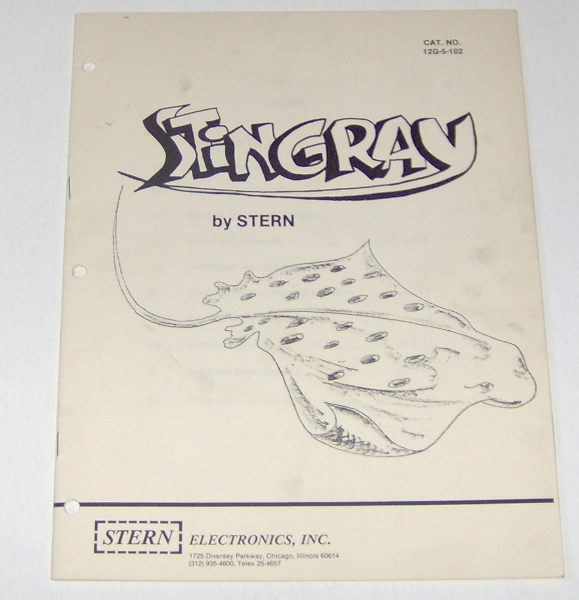 (image for) Stern Stingray Installation and Operations Manual - Click Image to Close