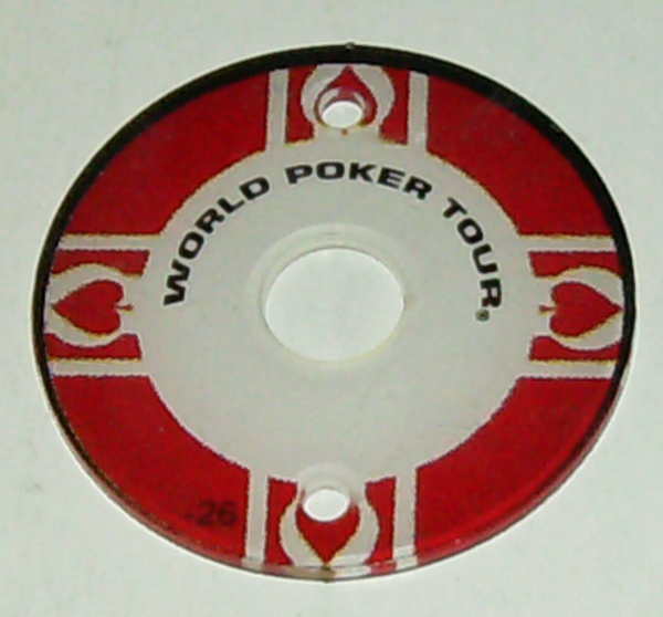 (image for) Stern World Poker Tour Plastic Key Tag/Fob - Click Image to Close